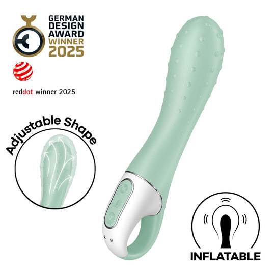 Satisfyer Air Pump Vibrator 3 täyttyvä g-pistevibraattori