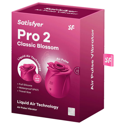 Satisfyer Pro 2 Classic Blossom ruusu klitoriskiihotin