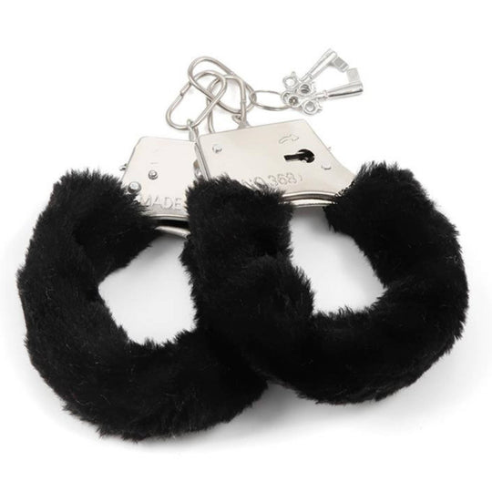 Käsiraudat mustalla pehmusteella