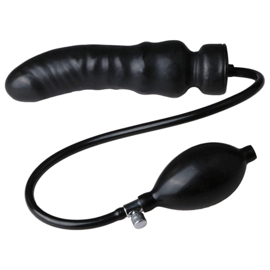 Pumpattava lateksidildo 20 cm