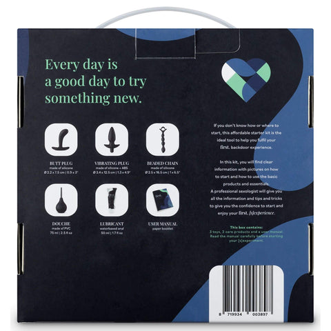 First. Backdoor [S]Experience anaalin aloitussetti