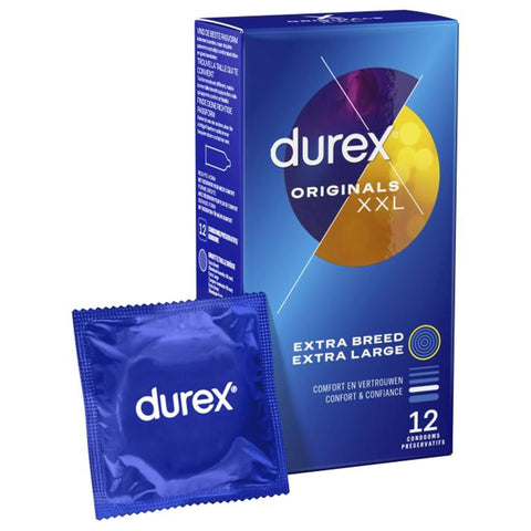 Durex XXL Originals -kondomi 12 kpl