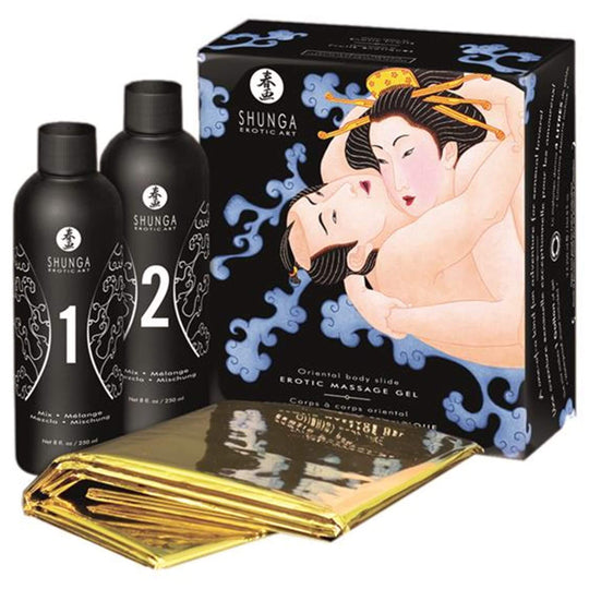 Shunga - Kokovartalohierontasetti, eksoottiset hedelmät