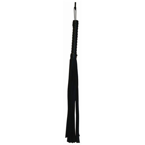 S&M – Black Faux Leather Flogger