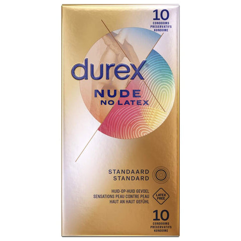 Durex - Nude No Latex kondomi 10 kpl