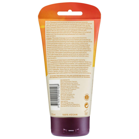RFSU Turn Up The Heat Massage Glide -liukuvoide 150 ml