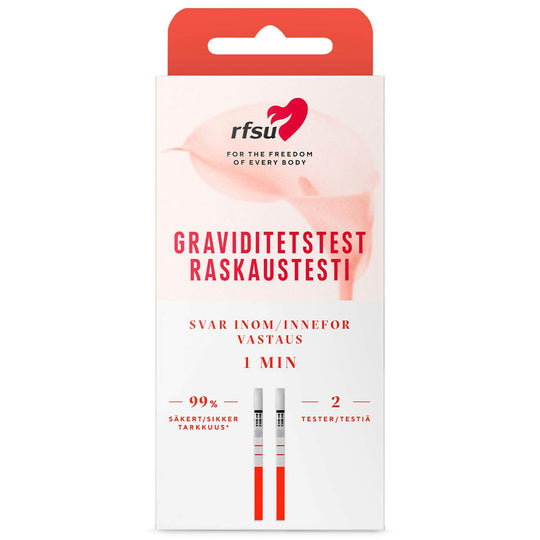 RFSU Raskaustesti 2 kpl