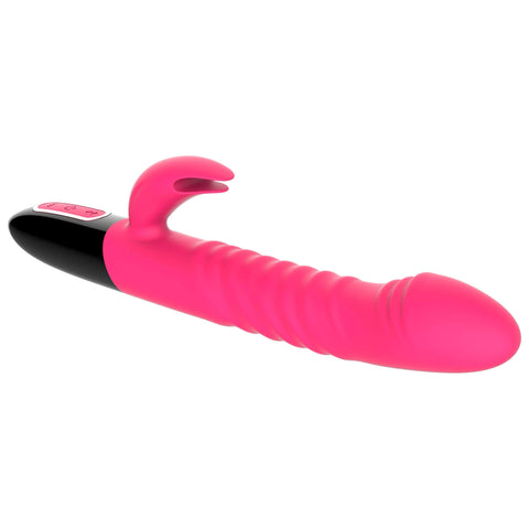 Rabbit-vibraattori työntö- ja lämmitystoiminnolla