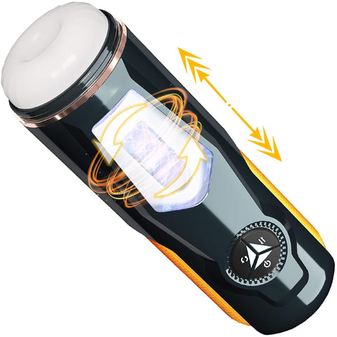 Automaattinen masturbaattori 360° pyörivä