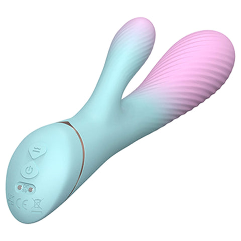 Pastellinsävyinen rabbit-vibraattori