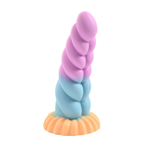 Spiraali fantasiadildo 19 cm