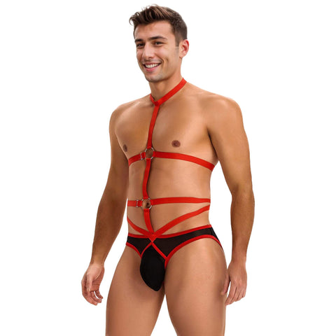 Punainen harness-body