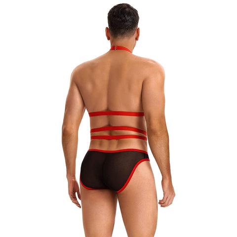Punainen harness-body
