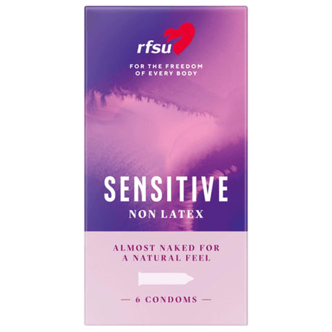 RFSU Sensitive - lateksiton kondomi 6 kpl