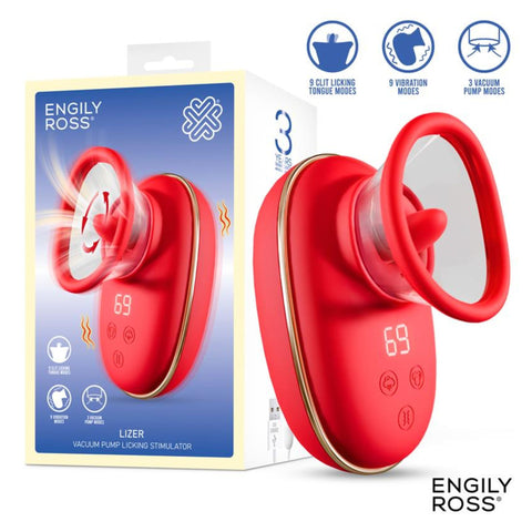 Lizer - Nuoleva, imuttava ja värisevä stimulaattori