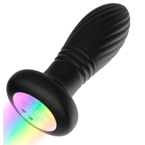 Työntyvä anustappi LED-valolla