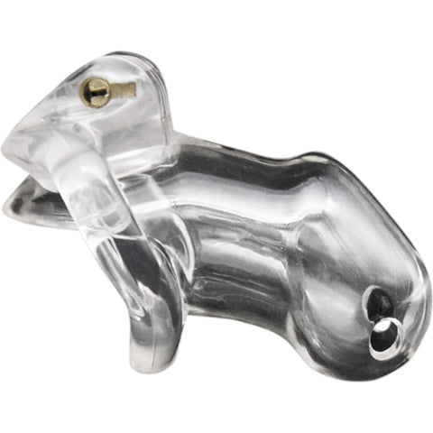 Siveysvyö 2.0 pieni, läpikuultava kasvipohjainen hartsi, erektionestin lukittu.