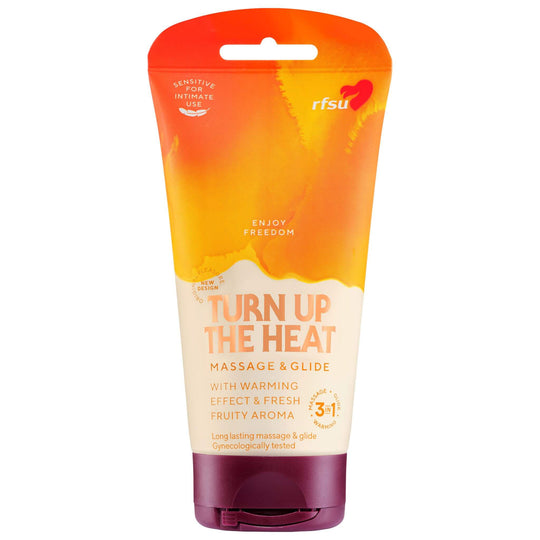 RFSU Turn Up The Heat Massage Glide -liukuvoide 150 ml